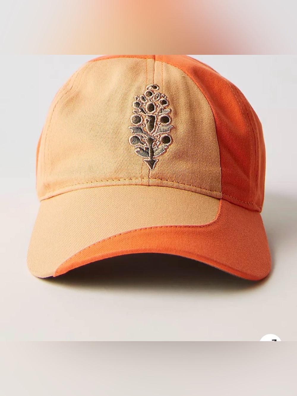 Free People Movement Rule The Court Baseball Hat Embroidered  NWT MSRP$48